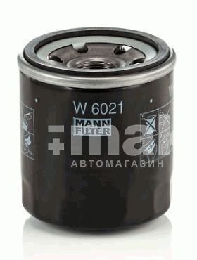 Фильтр масляный MANN W 6021 (OP 564/1) CHEVROLET Aveo 1,2L, Cobalt 1,5L, Gentra 