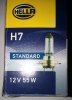 Автолампа H7 12V 55W Hella/HRUS PX26d 8GH 007 157-121