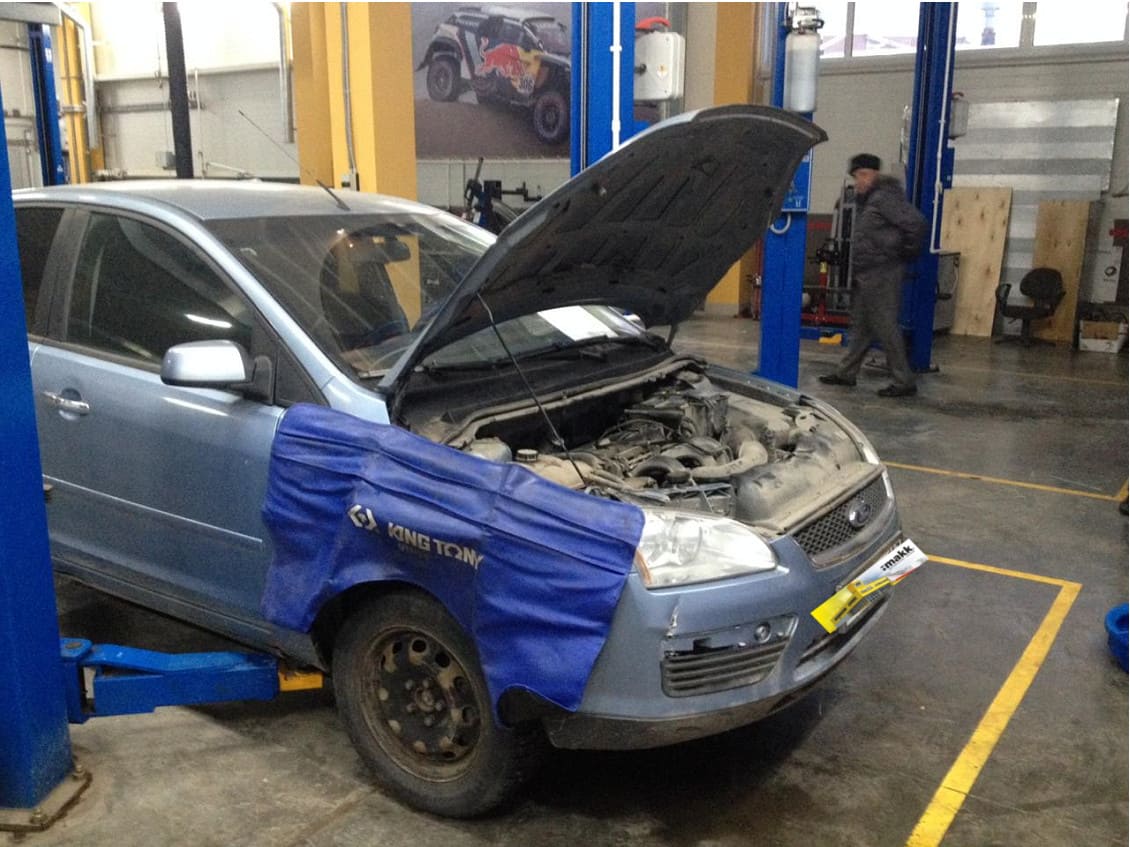 Замена комплекта ремня ГРМ Ford focus 2