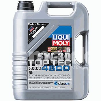 Масло моторное LIQUI MOLY Top Tec 4600 5W30 синт. API SP ACEA C2/C3 5л