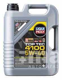 Масло моторное LIQUI MOLY Top Tec 4100 5W40 5л (7501)