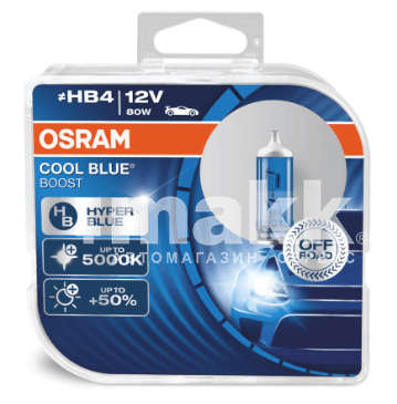 Автолампа HB4 12V 80W OSRAM 669006CBB-HCB P22d (box 2шт.)