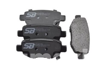 Колодки тормозные дисковые задние BP82002 SB NAGAMOCHI