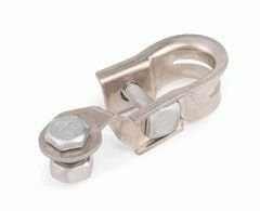 Клемма АКБ сталь универсальная облегченная крепление жилы болтом BAT/TER-105