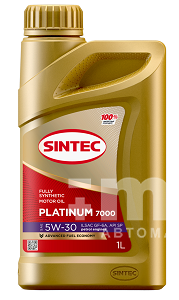 Масло моторное SINTEC PLATINUM 7000 синт 5W30 ILSAC GF-6A API SP 1л 