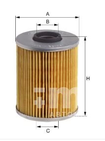 Фильтр масляный Hengst E110H D24 (HU 926/3 X) BMW 3, 5