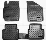 Коврики в салон Nissan Tiida (15+)/Sentra (12-17) к-т 4шт черный SRTK NS.TI.15G.02070