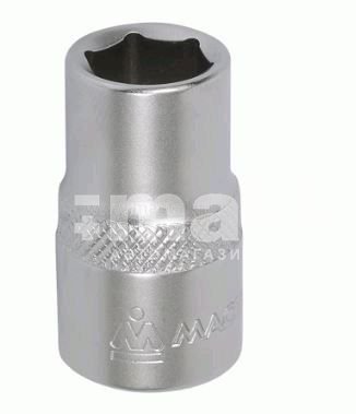 Головка торцевая стандартная шестигранная 1/2", 27 мм Мастак 000-40027