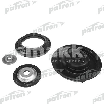 Опора амортизационной стойки Citroen C4 09- с подшипником PSE4534 PATRON