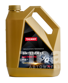 Масло трансмиссионное Oilway SinteZ-TM 75W90 LS (GL-5) синтетическое. 4л