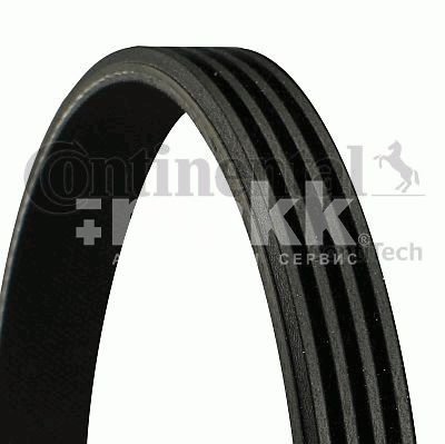 Ремень поликлиновой 4 PK 819 (803) ELAST (эластичный) BMW X5 (E70) 3.0 si Continental