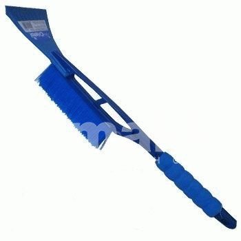 Щетка для снега Kolibriya со скреб. 44см Cristal-2 съемн.скр мягкая ручка синий