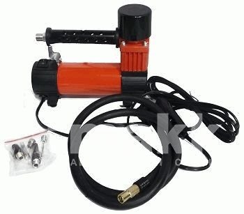 Компрессор 30л/мин 140W 7Атм 12V шланг с переходником Агрессор AGR-30