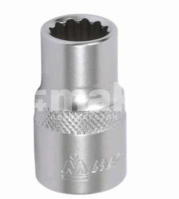 Головка торцевая стандартная двенадцатигранная 1/2", 24 мм Мастак 000-42024