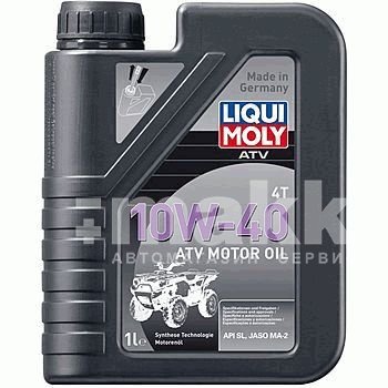 Масло моторное LIQUI MOLY ATV Motoroil  4T 10w40 п/синт 1л