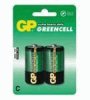 Батарейка R14 GP GREEN CELL 14G-BC2 BL-2 