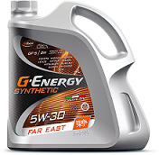 Масло моторное G-Energy Synthetic Far East 5W30 синт. API SP ILSAC GF-6A 4л