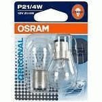 Автолампа P21/4W 12V OSRAM 7225-02B (блистер 2 шт) 