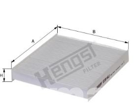 Фильтр салонный Hengst E3914LI (CU 22 011) Lada Vesta, Renault Sandero, Lada Vesta