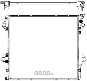 Радиатор охлаждения Toyota LC Prado 120 06-13 34611048 SAKURA