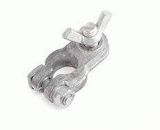 Клемма АКБ универсальная под болт с гайкой-барашек M6 свинец Autoprofi BAT/TER-104 