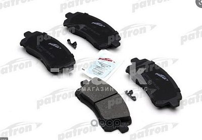 Колодки тормозные дисковые передние PBP1327 PATRON