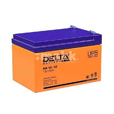 Аккумуляторная батарея Delta 12В 12 Ач HR 12-12