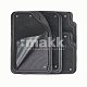 Комплект салонных ковриков focus-2 с отстёгивающимся ковролином TER-420 BK