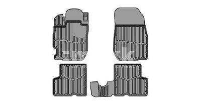 Коврики в салон Nissan Terrano (16+)/Renault Duster (15-17) к-т 4шт черный SRTK NS.TER.16G.02X35