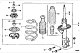 Стойка Honda FIT GD 04/05-08 перед.прав. PSA333410 PATRON