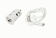 Автомобильное ЗУ USB 1А + кабель microUSB Continent белый ZA10-191WT /S1