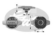 Крышка радиатора DAEWOO LEXUS MAZDA MITSUBISHI Toyota RC127 малый клапан 0.9 bar Gates