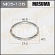 Кольцо глушителя 43*51.5*4 MOS-136 Masuma