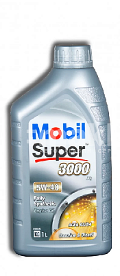 Масло моторное Mobil Super 3000 X1 5W40 синт. API SN/CF ACEA A3/B4  1л
