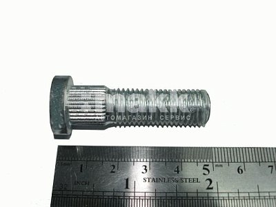 Шпилька колёсная М12*1,5 (48,5/31) цинк JN-821FD (5 шт/уп)