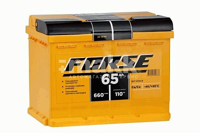 Аккумуляторная батарея 65 Ач Forse о/п   24,2*17,5*19