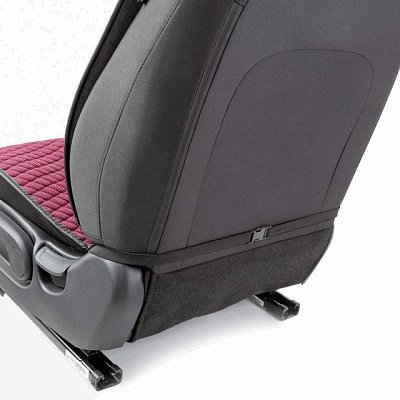 Накидки на сиденье Car Performance передние 2 шт  fiberflax розовые CUS-1032 PINK