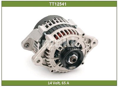 Генератор Daewoo Chevrolet Matiz (01-)/Spark (05-) 14V, 65A, 4-G SP TT12541 Tesla Technics