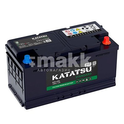 Аккумуляторная батарея 100 Ач Katatsu Standard о/п 35,3*17,5*19