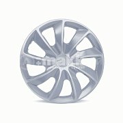 Колпаки Autoprofi  пластик регулир обод к-т 4пр металлик 16"(400мм) 4шт/уп WC-2005 SILVER (16)