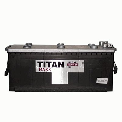 Аккумуляторная батарея 190 Ач ТИТАН МАХX HD euro o/п 51,3*22,5*21,8