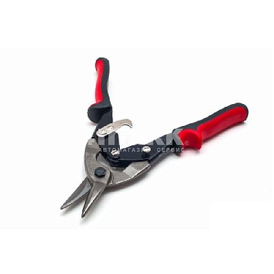Ножницы по металлу 250 мм с обрезиненными ручками 77330 СЕРВИС КЛЮЧ