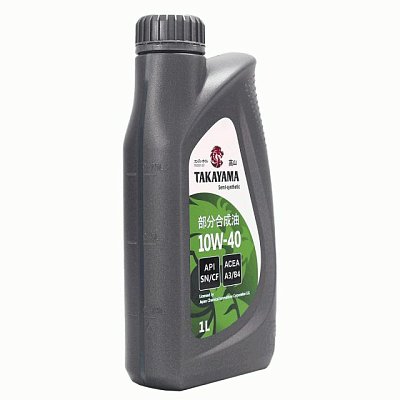 Масло моторное TAKAYAMA 10W40 SN/CF полусинтетическое 1л