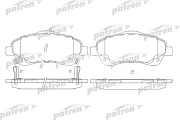 Колодки тормозные дисковые передние PBP1648 PATRON