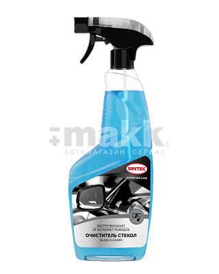 Очиститель стекол Sintec Glass Cleaner 550мл спрей (12шт/уп) 