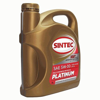 Масло моторное SINTEC PLATINUM 7000 5W30 A5/B5 синтетическое 4л
