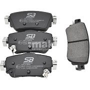 Колодки тормозные дисковые задние BP22806 SB NAGAMOCHI