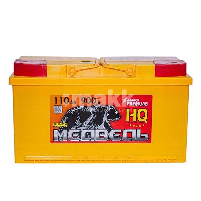 Аккумуляторная батарея 110 Ач Медведь VLA Ca/Ca п/п 35,3*17,5*19,0