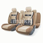 Чехлы Comfort COMBO велюр,11пр.6молн. т.беж./св.беж р-р М 5шт/уп CMB-1105 D.BE/L.BE (M)