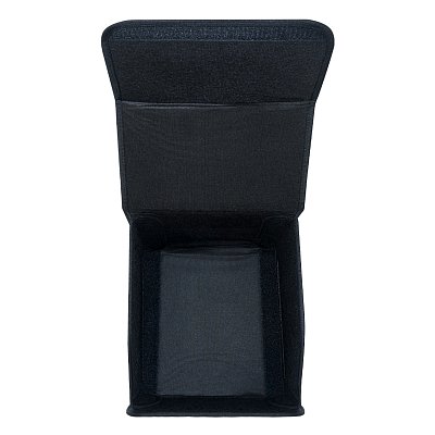 Органайзер в багажник экокожа 30х30х30см серый/черный GS 114327